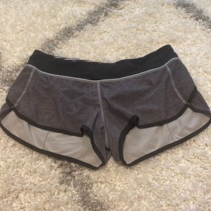 Gray Lululemon Shorts